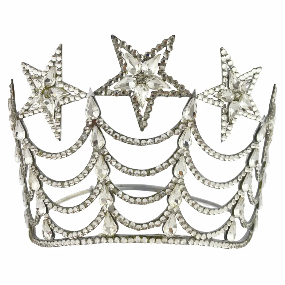 Masonic OES Worthy Matron Tall Crown Best Quality with Crown Case
