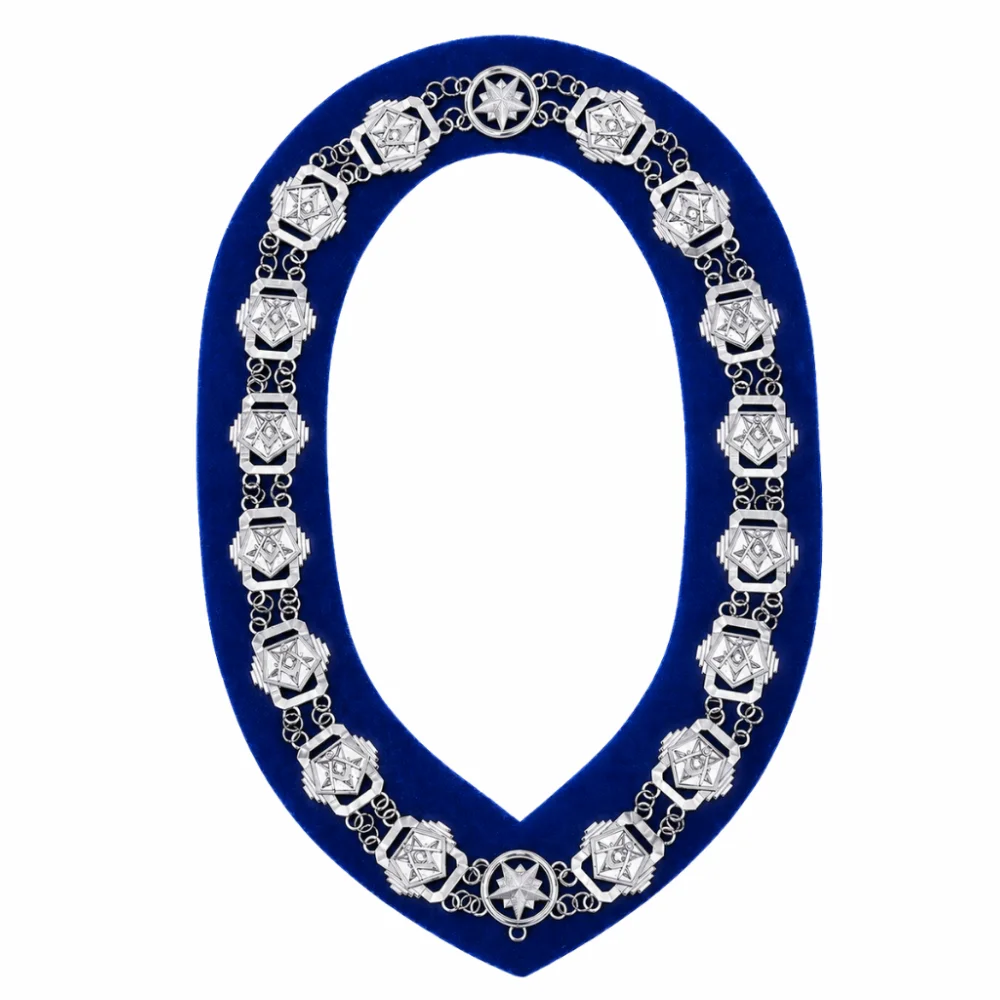 OES Chain Collar - Silver Plated