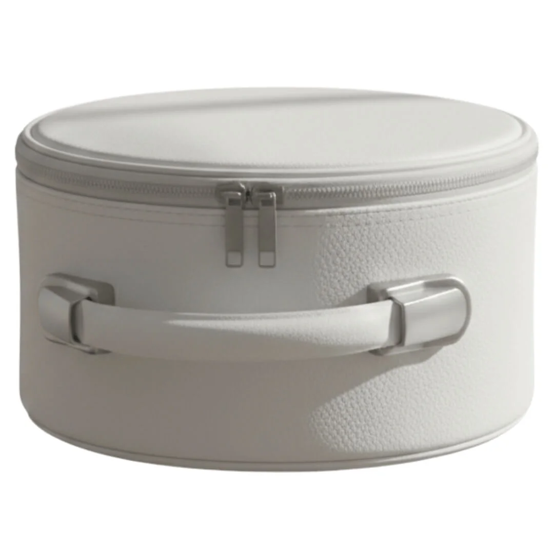 Masonic Crown Cap Case White Color