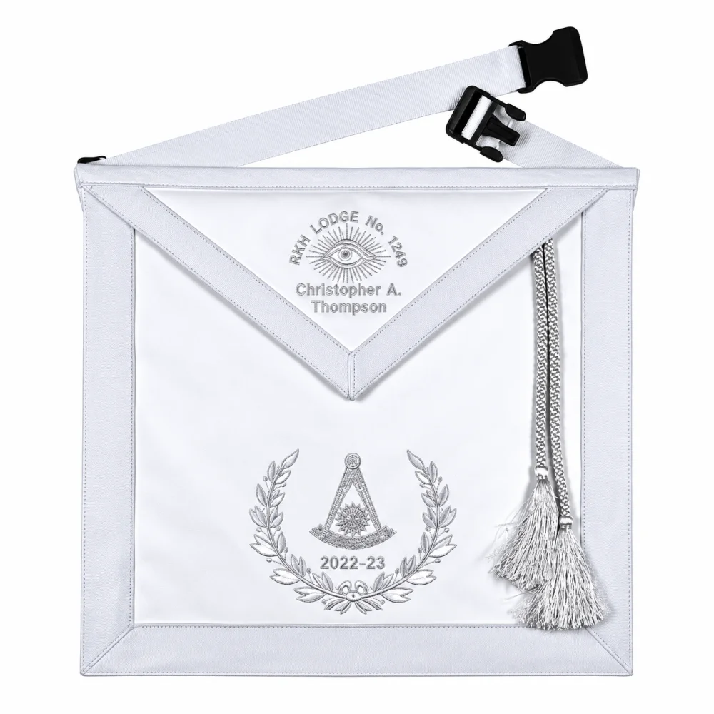 Grand Past Master Blue Lodge California Regulation Apron