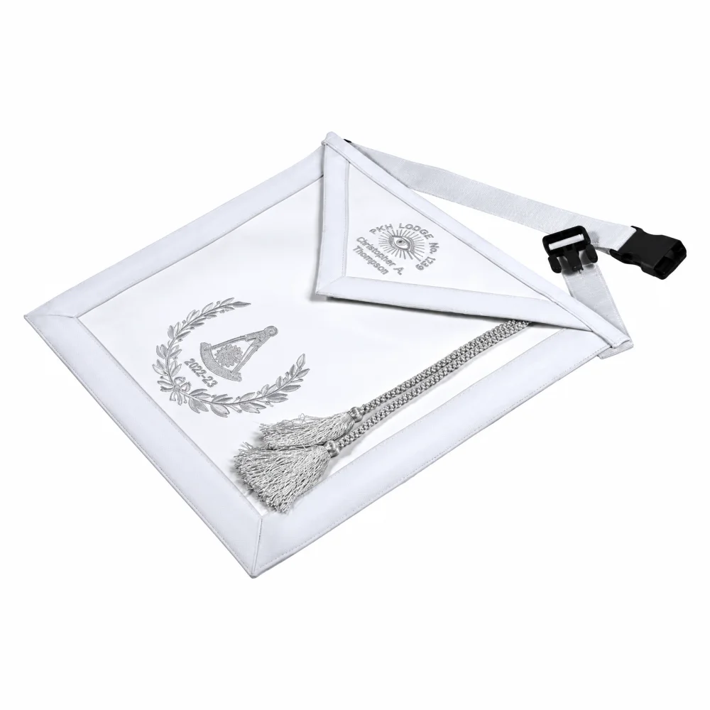 Grand Past Master Blue Lodge California Regulation Apron