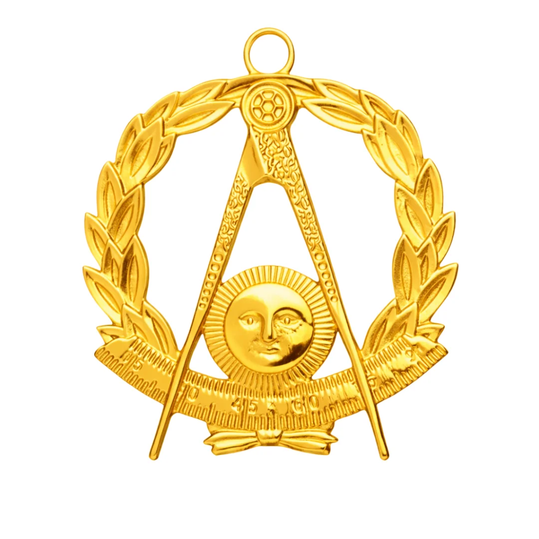 Grand Past Master Blue Lodge California Regulation Collar Jewel