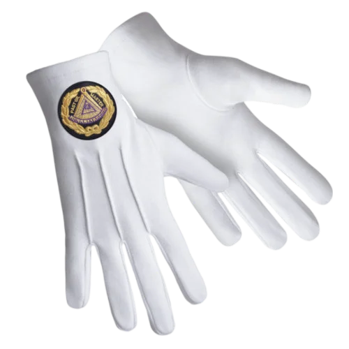 Past Grand Master Blue Lodge Gloves