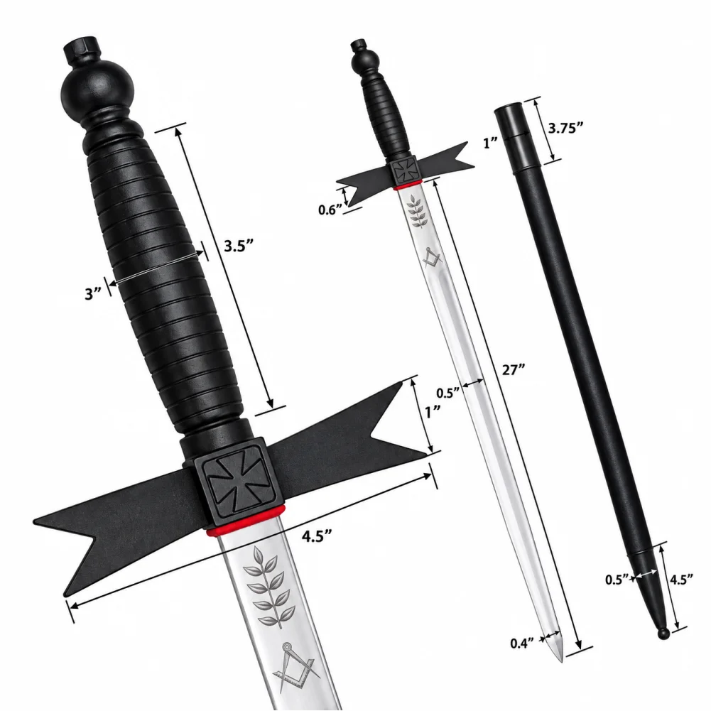 Knights Templar Commandery Sword