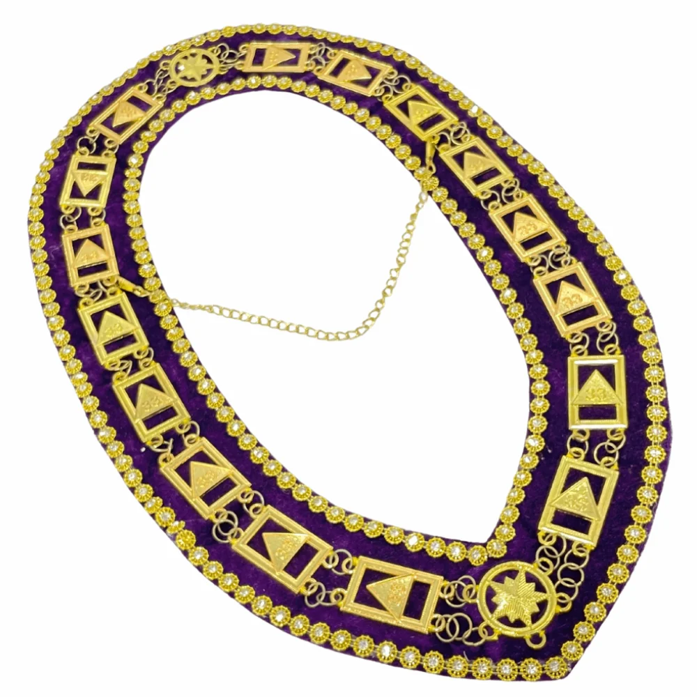 Masonic 33rd Degree Scottish Rite Chain Collar