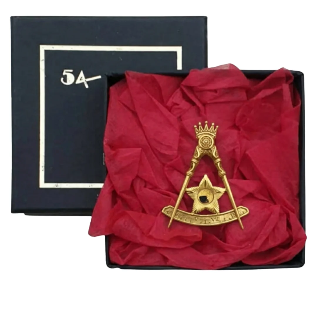 14TH DEGREE SCOTTISH RITE COLLAR JEWEL - SILVER METAL