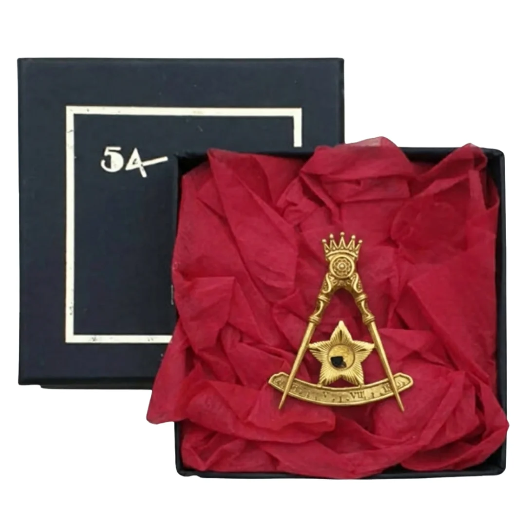 14TH DEGREE SCOTTISH RITE COLLAR JEWEL - SILVER METAL