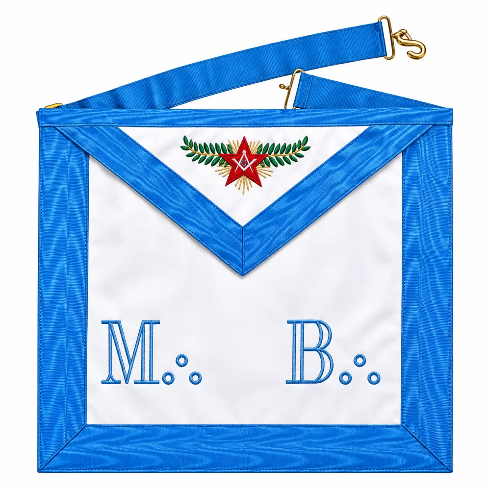 Master Mason Blue Lodge French Regulation Apron