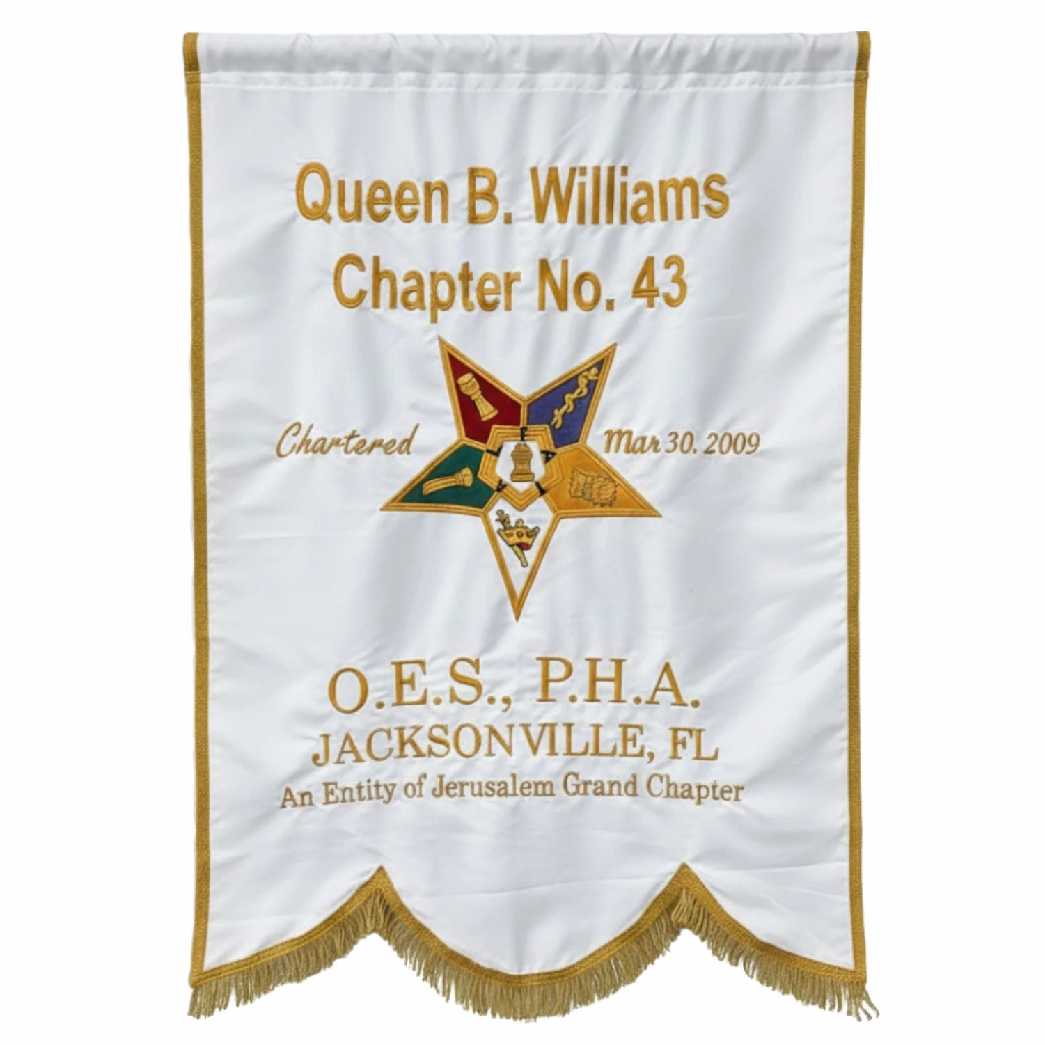 Masonic OES Banner