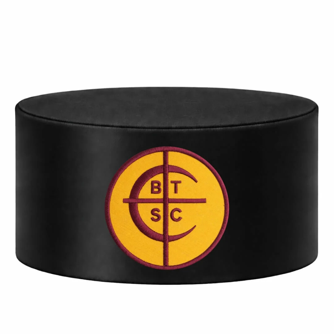 The Council Of Crusaders PHA Crown Cap - Black With Round Gold Patch
