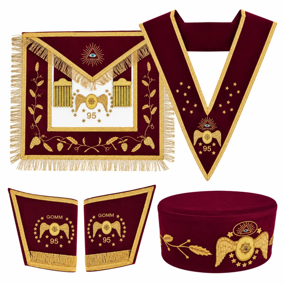 95th Degree Memphis Misraim French Regulation Regalia Set