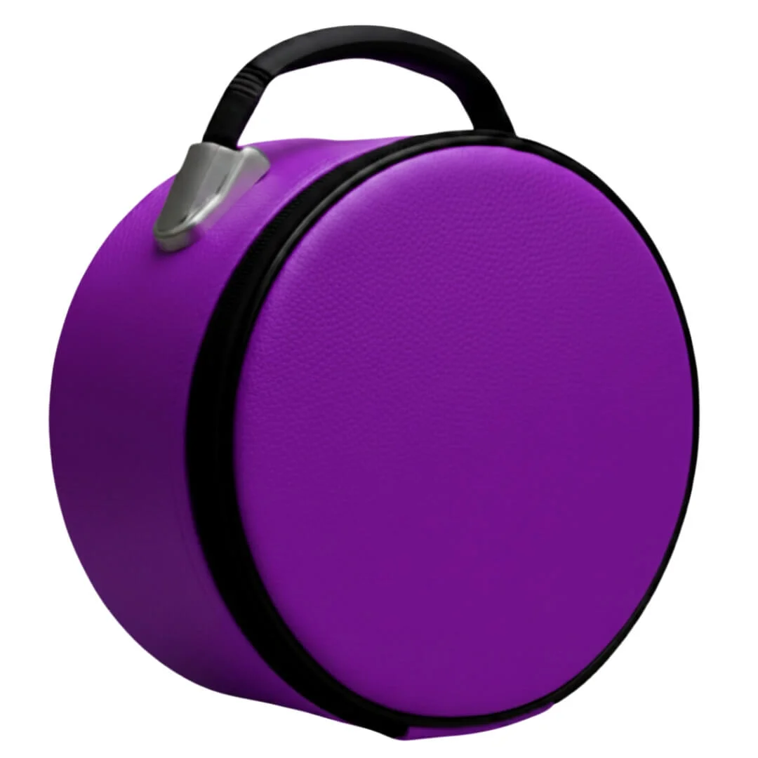 Masonic Crown Cap Case Purple Color