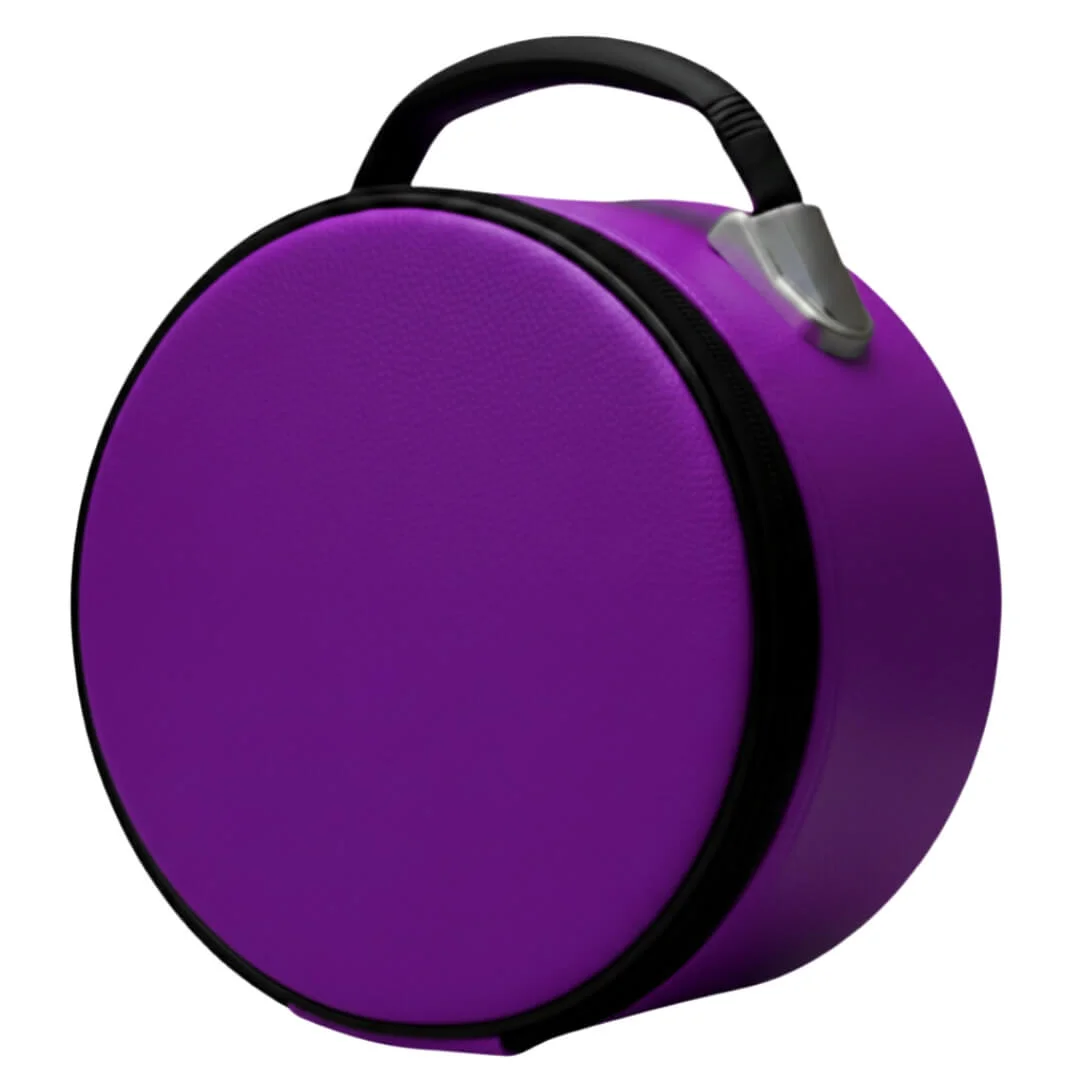 Masonic Crown Cap Case Purple Color