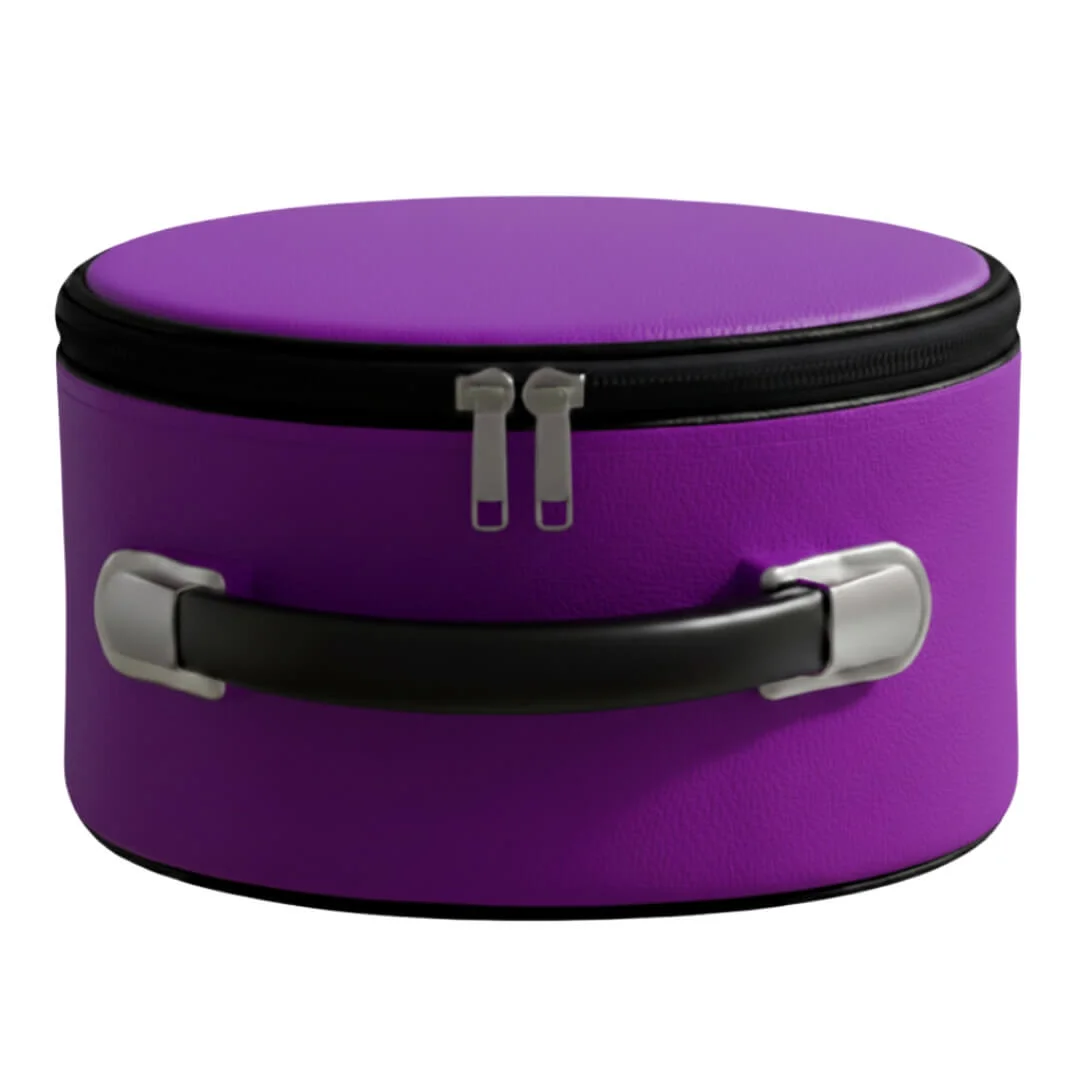 Masonic Crown Cap Case Purple Color