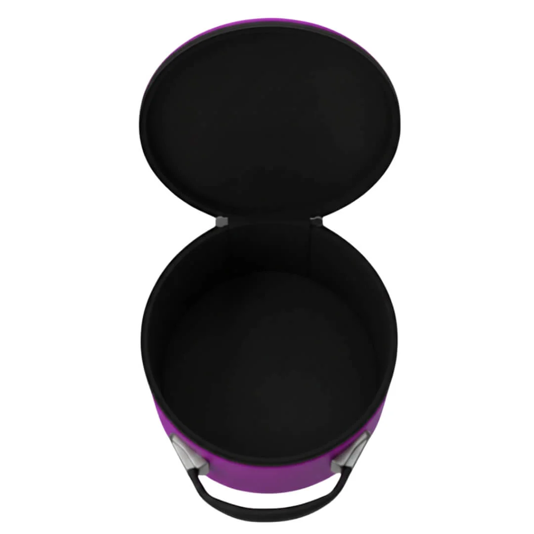 Masonic Crown Cap Case Purple Color