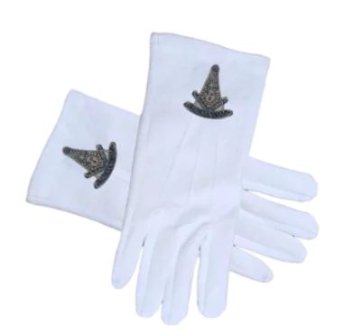 Past Master Blue Lodge Gloves