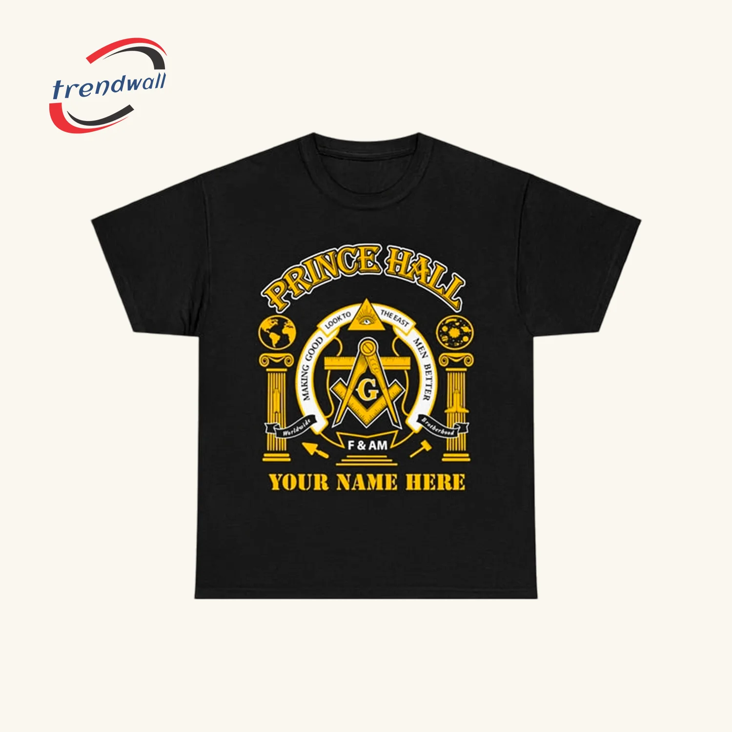 Masonic Custom Name Greats Mason T-Shirt
