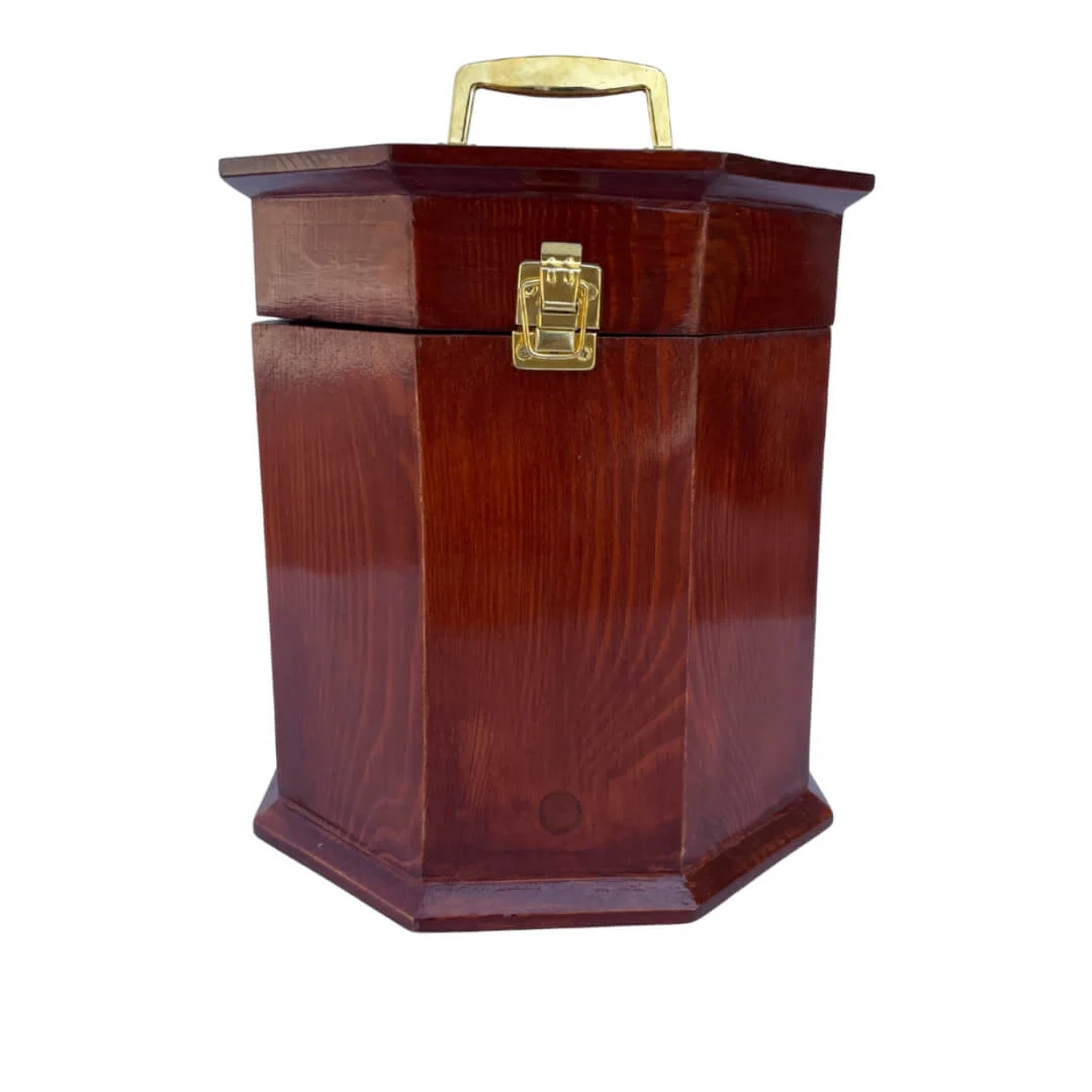 Natural Wooden Crown Case