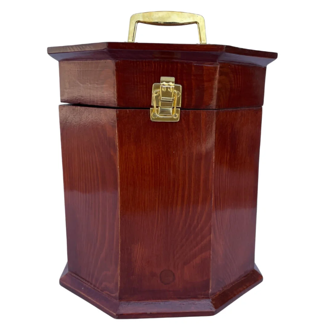 Natural Wooden Crown Case