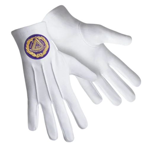 Past Grand Master Blue Lodge Gloves