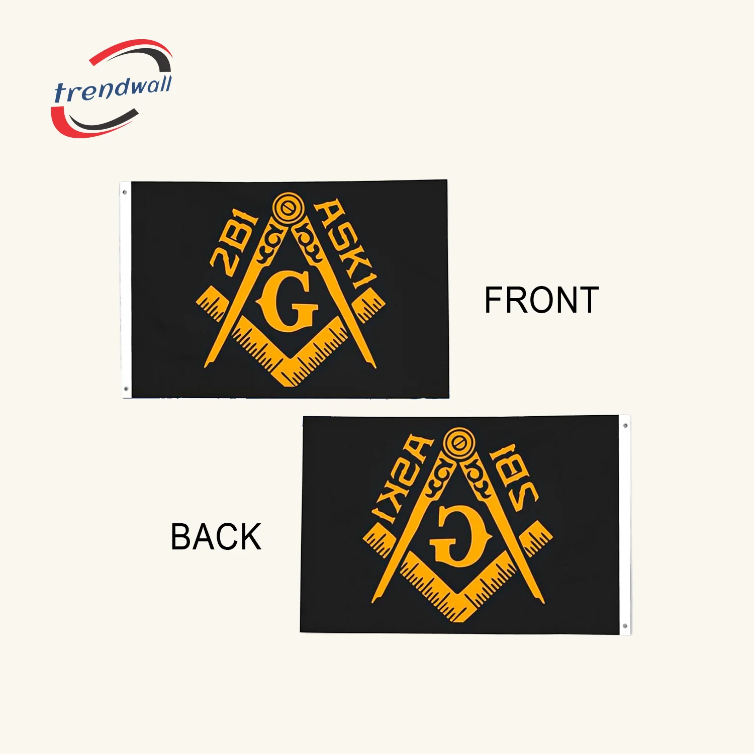 Masonic Blue Lodge Flag