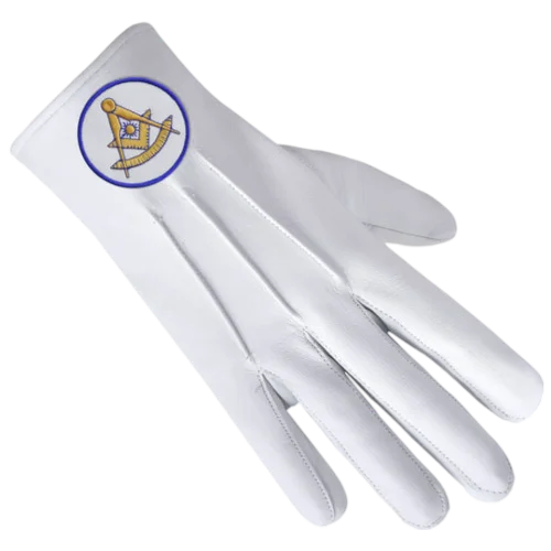 Past Master Blue Lodge California Regulation Gloves