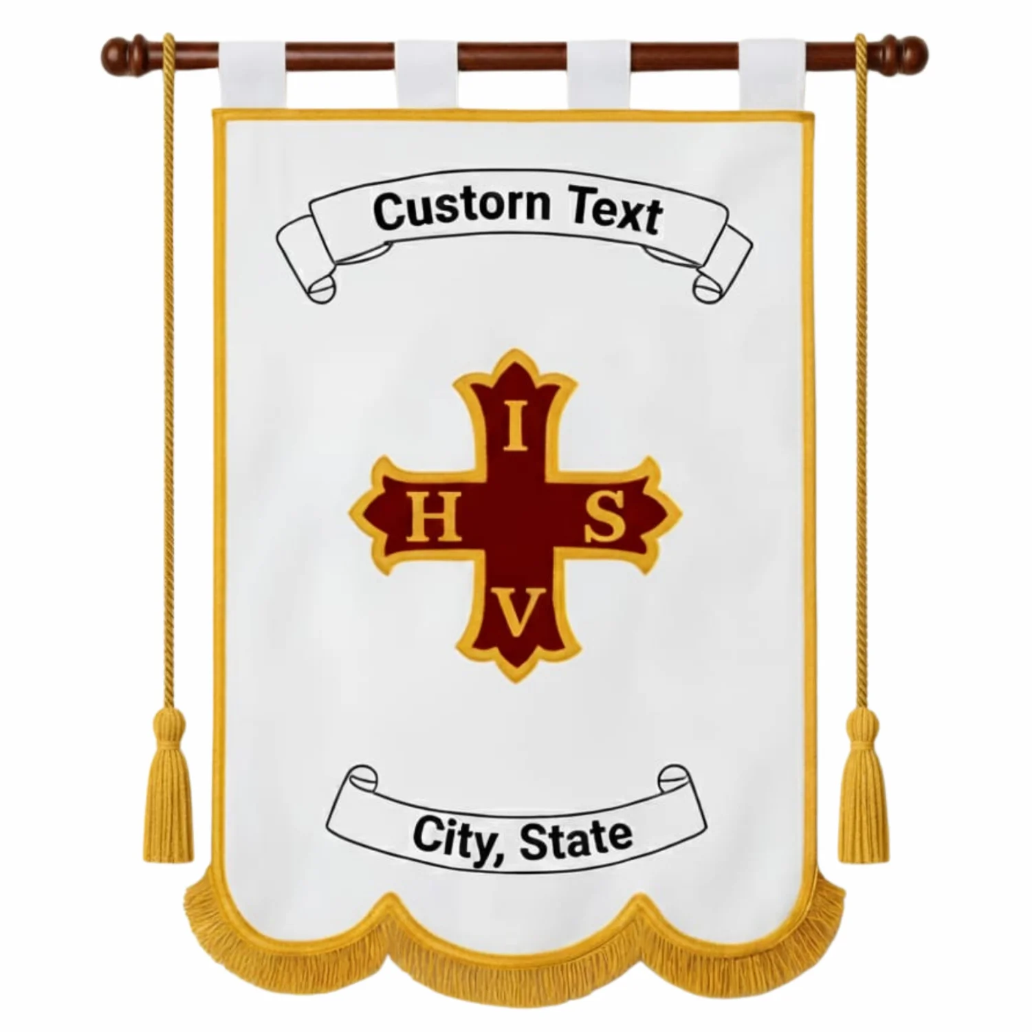 Knights Templar Commandery Banner