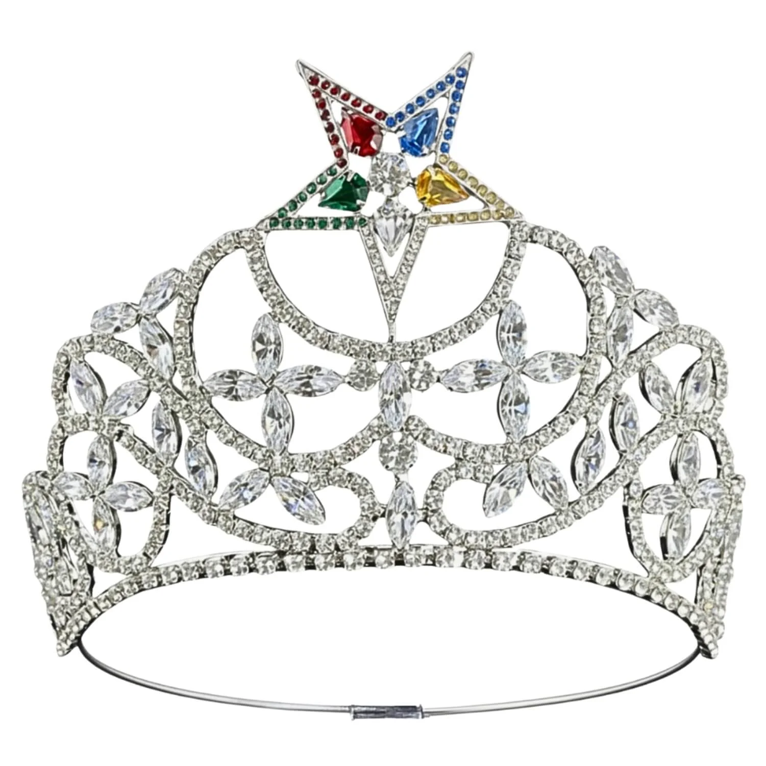 Masonic Cassandra Crown – Past Matron OES Crown in Beautiful Decorative Style