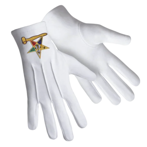 Worthy Matron OES Gloves