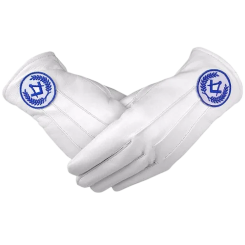 Master Mason Blue Lodge Gloves