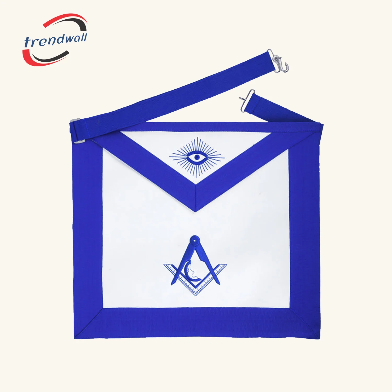 Junior Deacon Blue Lodge Officer Apron - Machine Embroidery