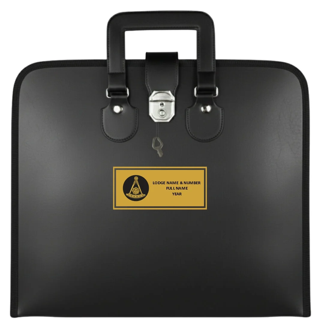 Past Master Blue Lodge California Regulation Apron Case