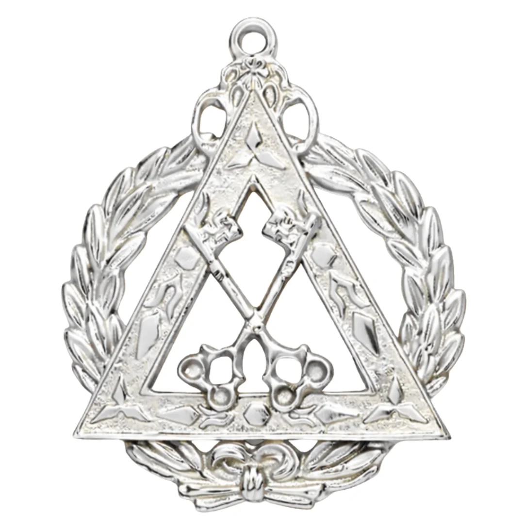 Grand Treasurer Royal Arch Chapter Officer Collar Jewel - Gold Metal
