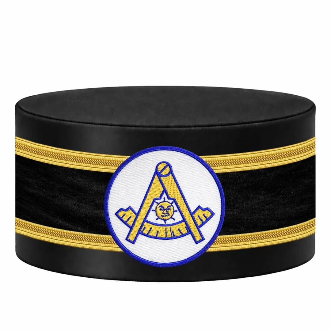 Past Master Blue Lodge California Regulation Crown Cap