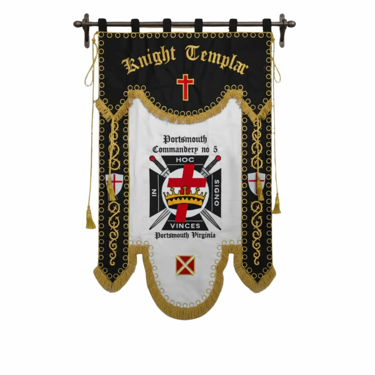 Knights Templar Commandery Banner