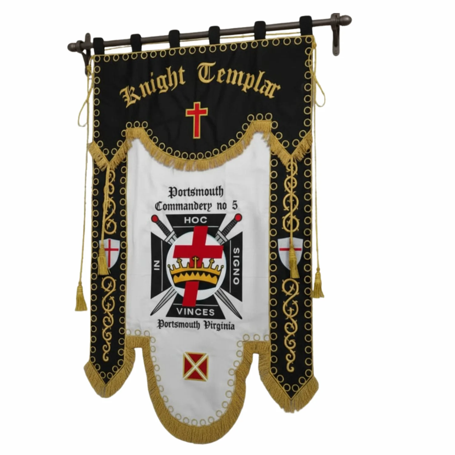 Knights Templar Commandery Banner