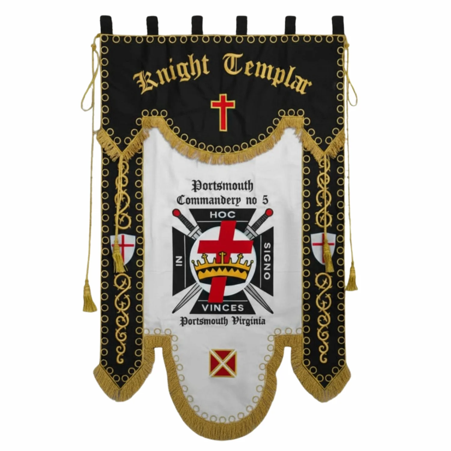 Knights Templar Commandery Banner