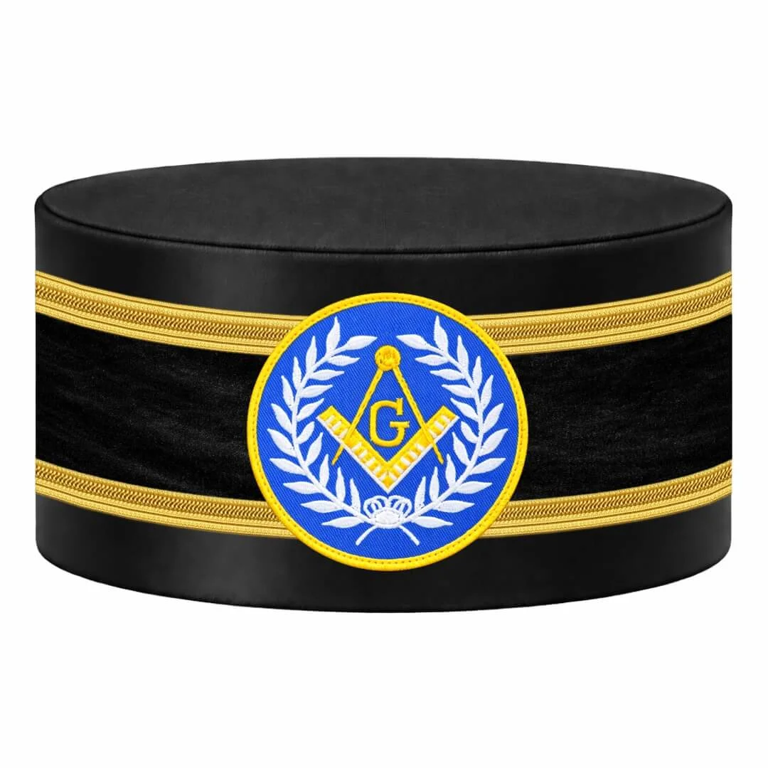 Master Mason Blue Lodge Crown Cap
