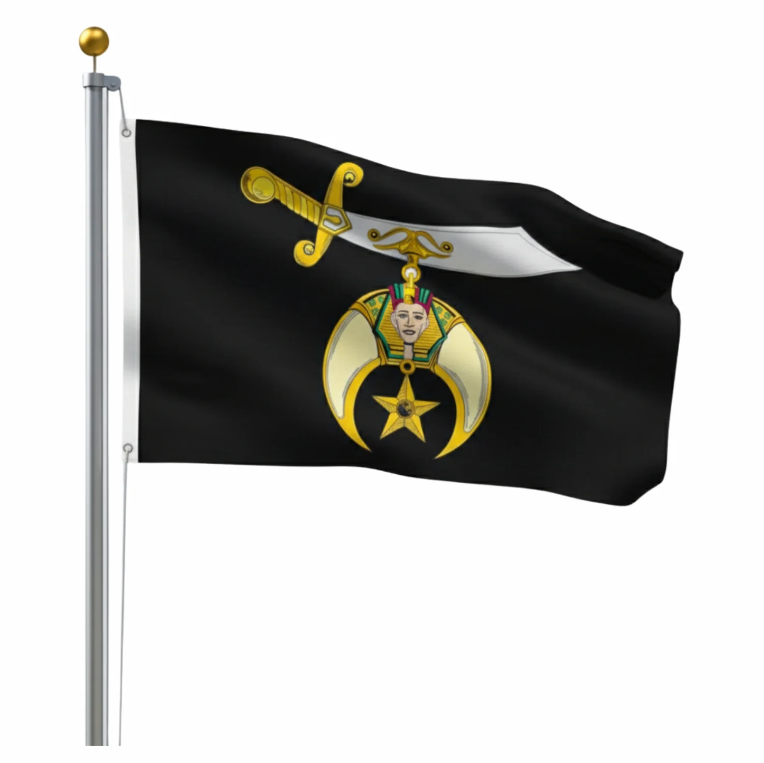 Masonic Shriner Flag