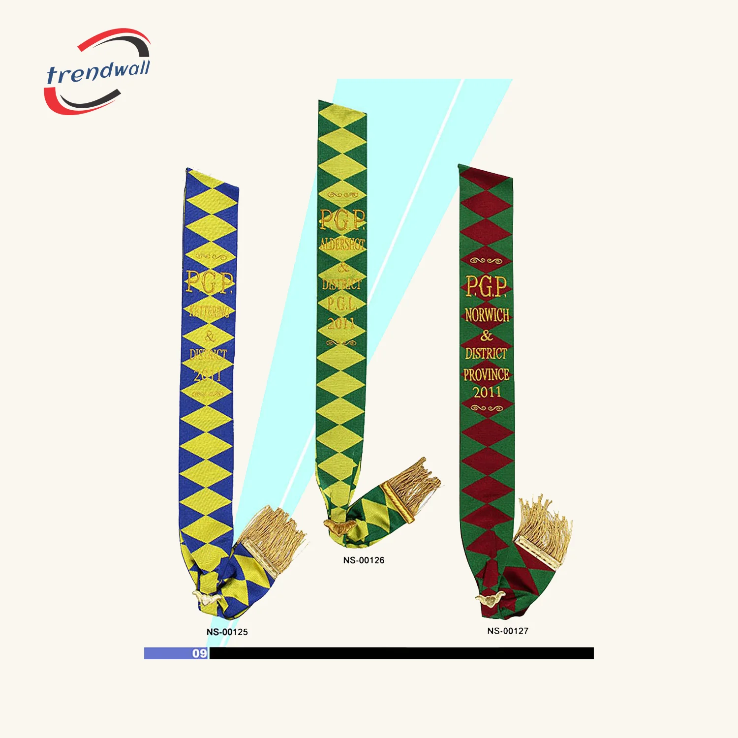 Royal Antediluvian Order of Buffaloes (R.A.O.B.) Sash