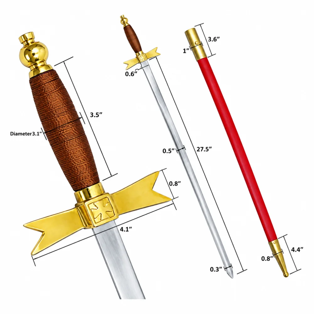 Knights Templar Commandery Sword