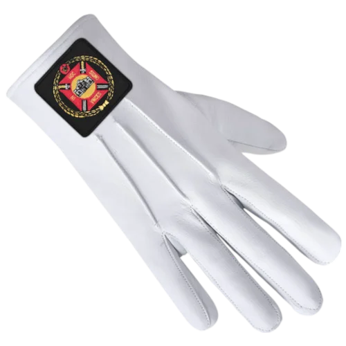 Knights Templar Commandery Gloves