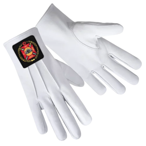 Knights Templar Commandery Gloves