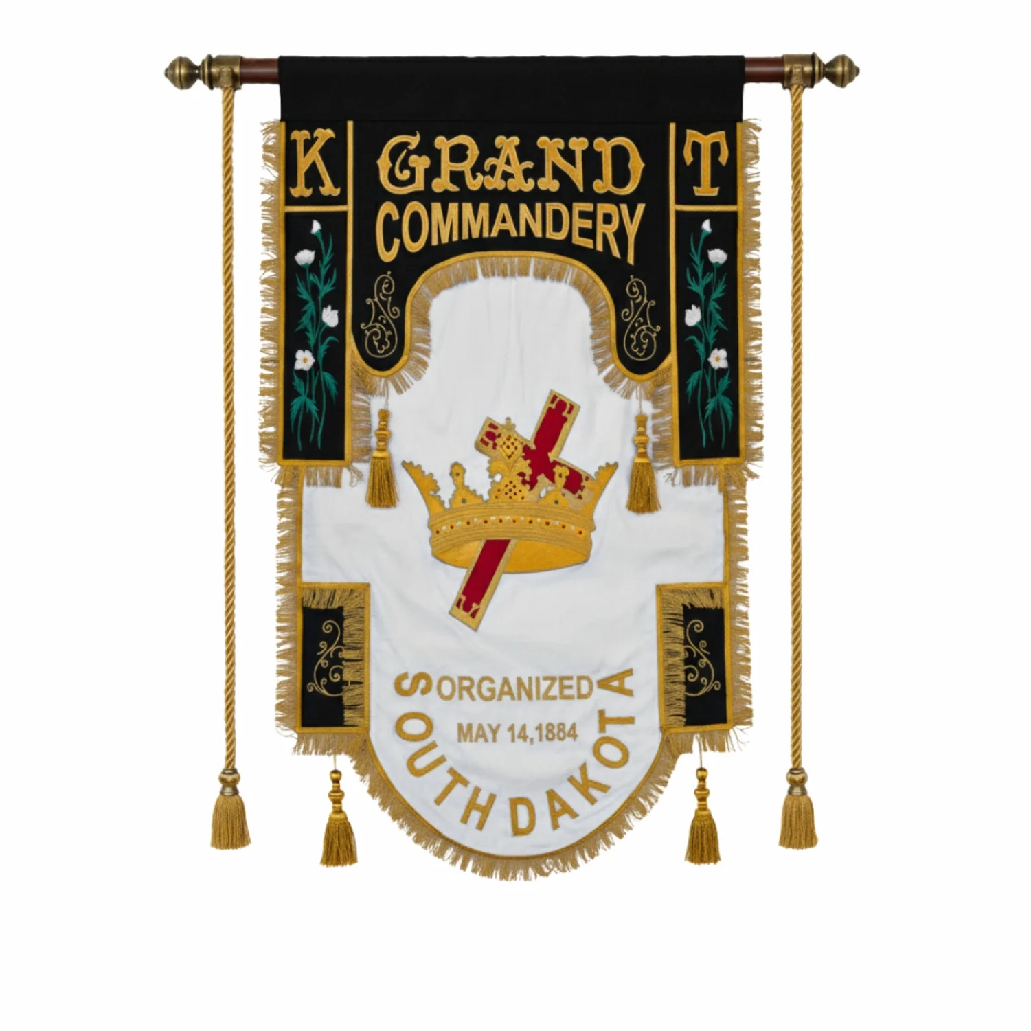 Grand Knights Templar Commandery Banner