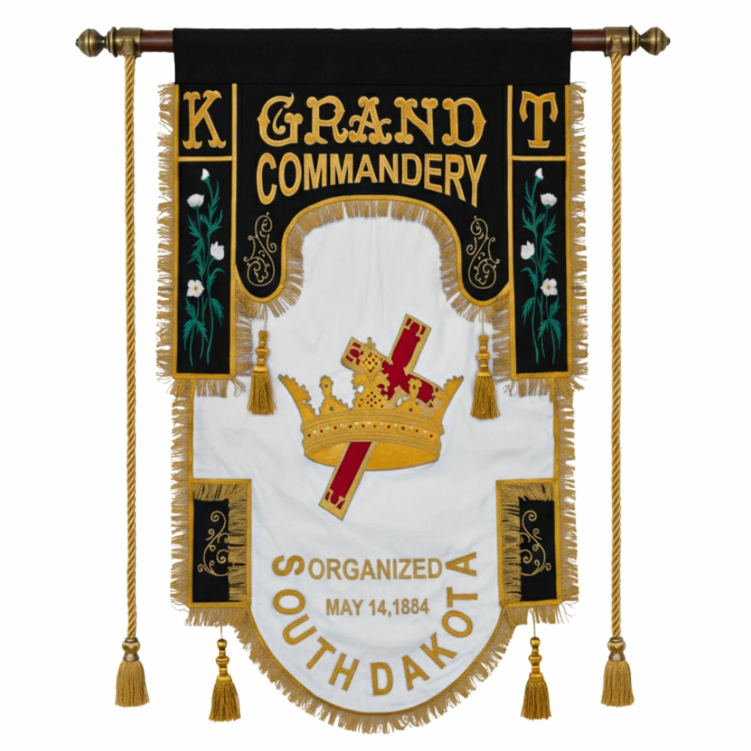 Grand Knights Templar Commandery Banner