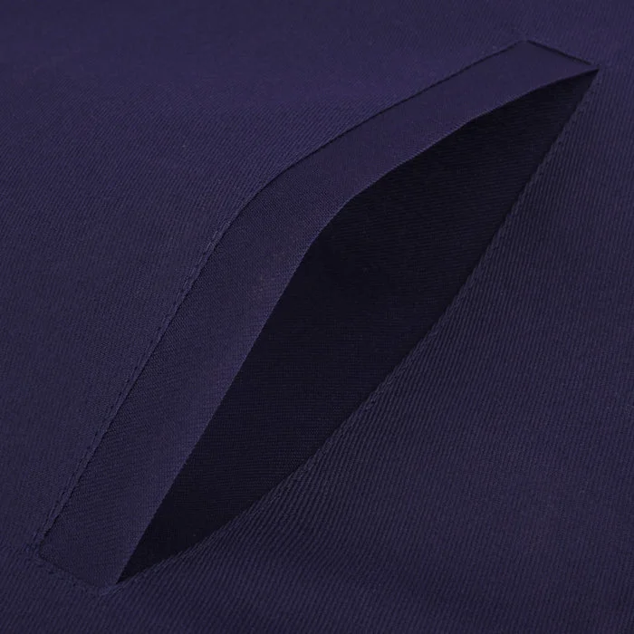 Junior Deacon Blue Lodge Officer Apron - Navy Velvet 