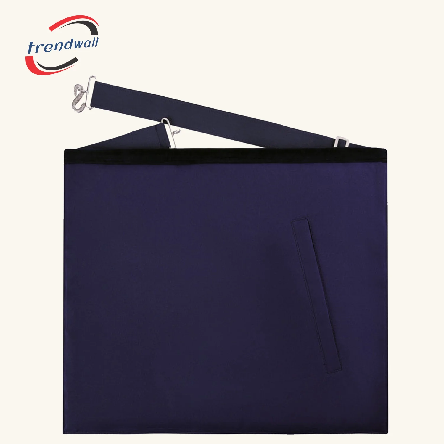 Junior Deacon Blue Lodge Officer Apron - Navy Velvet 