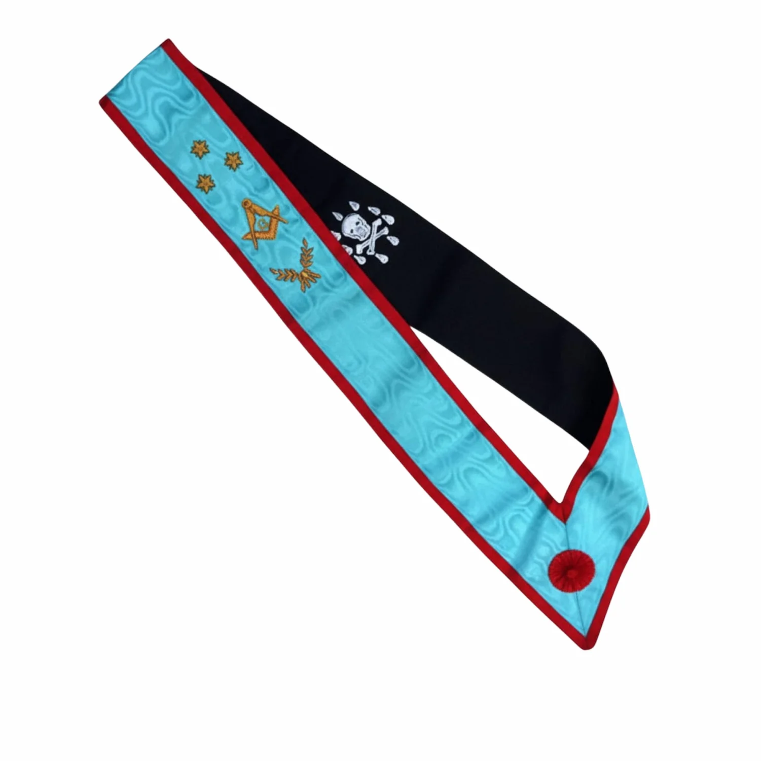 Master Mason Scottish Rite Sash - 3 Stars & Acacia