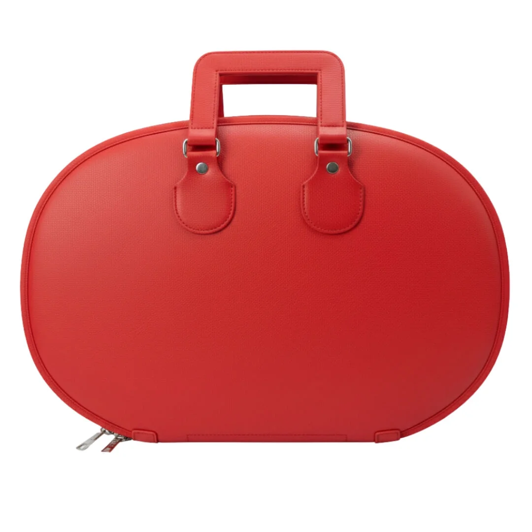 Chain Collar Case Red Color – Custom Name, Emblem & Case Color Options