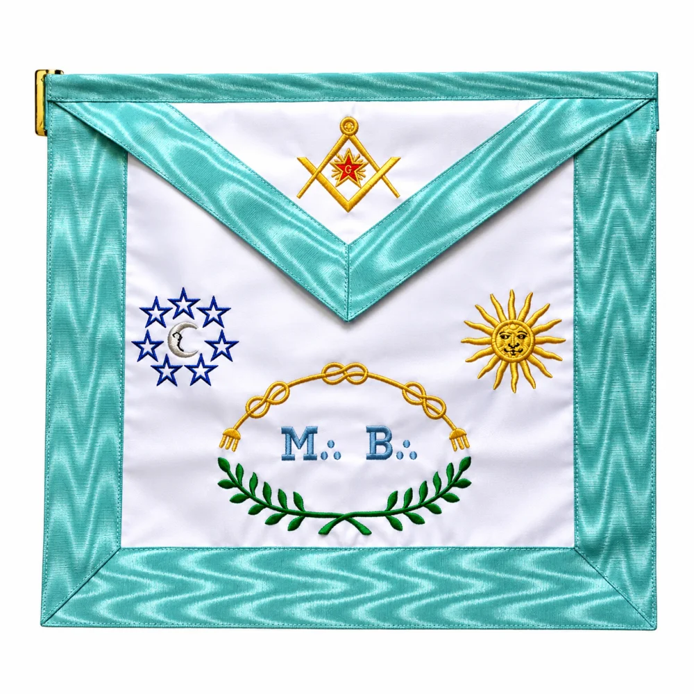 Master Mason Blue Lodge French Apron
